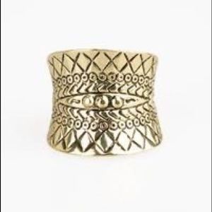 ✨3 for $10✨ Brass tribal ring